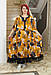 Турецьке літнє жіноче довге плаття великих розмірів 54-66, фото 5