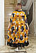 Турецьке літнє жіноче довге плаття великих розмірів 54-66, фото 6