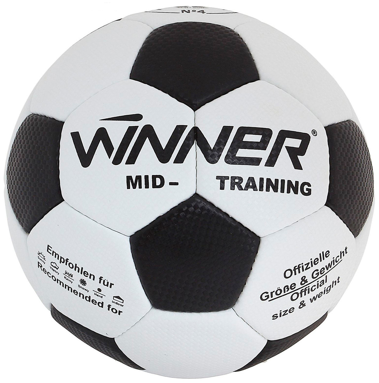 М'яч для футболу Winner Mid Training (розмір 4)