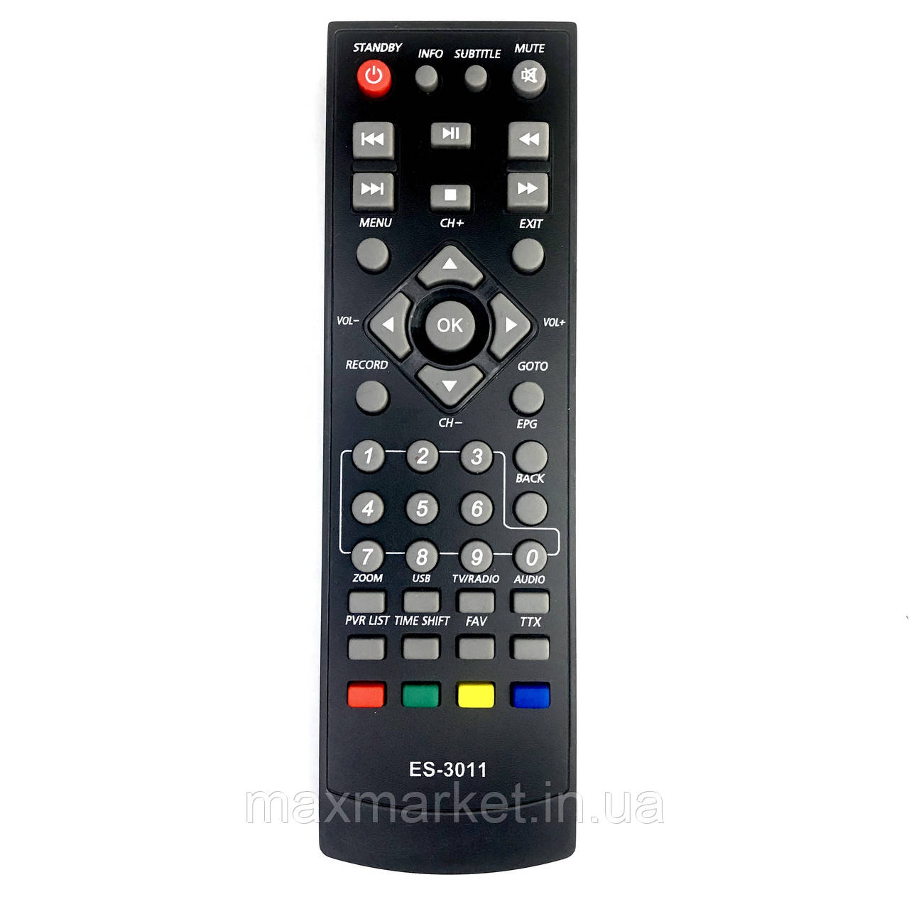 Пульт дистанционного управления EUROSKY 3010,3011 [DVB-T2]