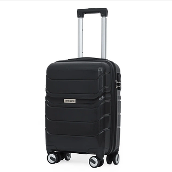 Дорожня Валіза на колесах для подорожей Semi Line 20" (S) Black (T5618-1) Польща
