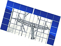 Солнечный трекер 40 панелей (без металлоконструкции)