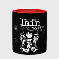 Кружка с принтом «Serial Experiments Lain» (цвет чашки на выбор)