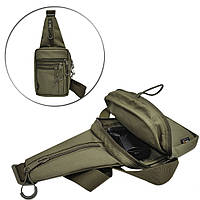 Сумка – кобура плечова, наплічна сумка для прихованого носіння пістолета Acropolis СПП-2 (олива) cp