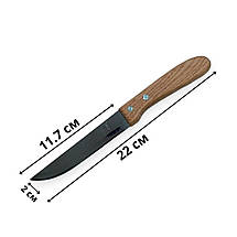 Ніж кухонний feng&feng SM041 Fruit Knife з дерев'яною ручкою 22 см, фото 6