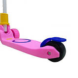 Самокат триколісний "Sprint" (рожевий), фото 3
