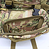 Рюкзак тактичний 55 л, (55х40х25см), B08, з підсумками, мультикам / Військовий штурмовий рюкзак на MOLLE, фото 6