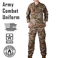 Огнестойкий комплект униформы, Размер: Medium Regular, Army Combat Uniform, Field (USA), Цвет: MultiCam (FR)