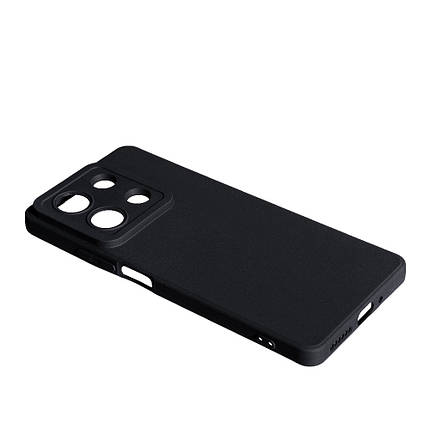 Силіконовий чохол SMTT для Xiaomi Redmi Note 13 (5G) Black, фото 1