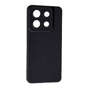 Силіконовий чохол SMTT для Xiaomi Redmi Note 13 Pro (5G)/Poco X6 Black