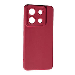Силіконовий чохол SMTT для Xiaomi Redmi Note 13 Pro (5G)/Poco X6 Bordo