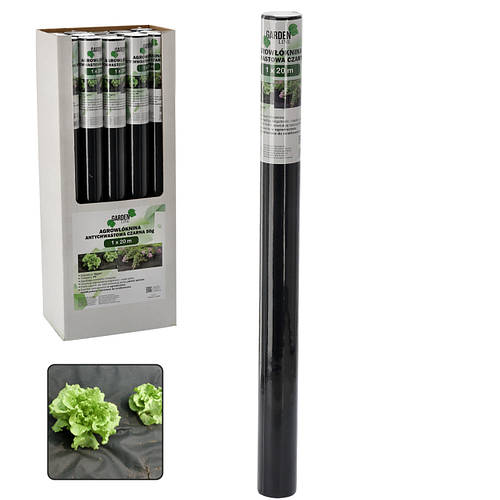 Агроткань (против сорняков) черная 1 х 20м 50 г/м² Garden Line AGO2173 ...