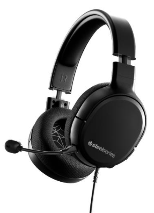 Навушники з мікрофоном SteelSeries Arctis 1 Black (61427), фото 1