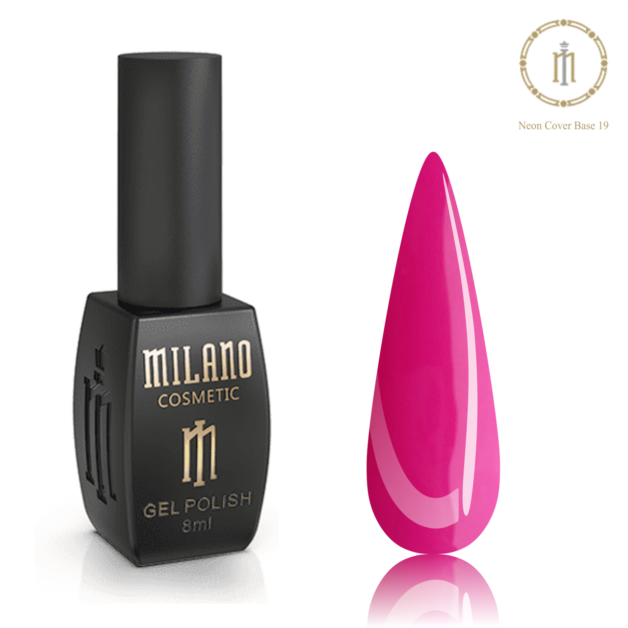 Каучукова база Neon Cover Milano 8 мл №19, фото 1