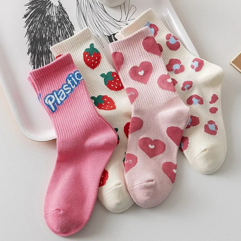 Трикотажні шкарпетки з принтом