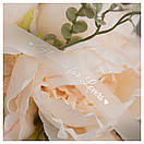 Стрічка з логотипом силіконова 15 мм друк cрібло, 135м, фото 2