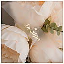 Стрічка з логотипом силіконова 25 мм друк золото, 135м, фото 2