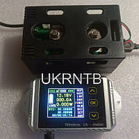 Тестер ємності акумуляторів (заряд/розряд) / 0-100 А, 0-100 В / Вольтметр / Амперметр / Ватметр / Wi-Fi/USB