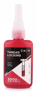 Фіксатор різьби AXXIS червоний 50г