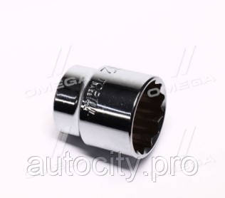 Головка 1/2" 32 мм 12-гранна BAEB1632 (в-во TOPTUL)