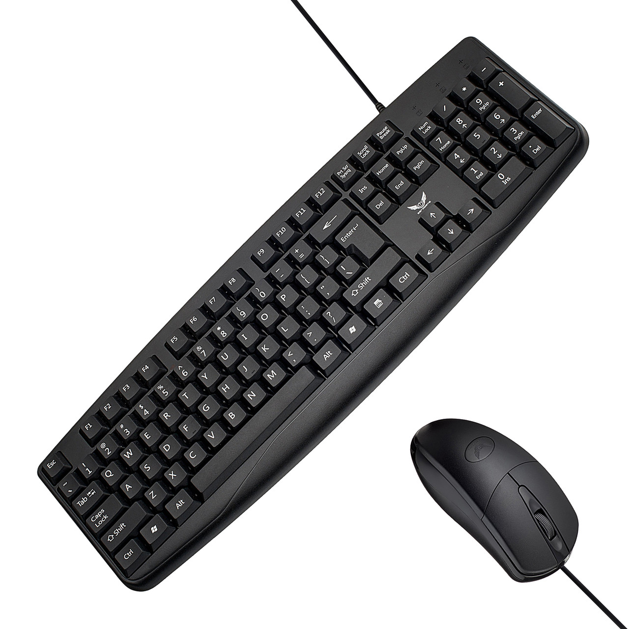 Клавіатура та миша Zerodate LD802 (ENG) Black