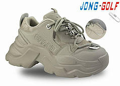 Дитяче взуття гуртом. Дитяче спортивне взуття 2024 бренда Jong Golf для дівчаток (рр. з 33 по 38)