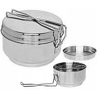 Набор посуды Helikon-Tex индивидуальный, Туристический набор для костра и горелки TRICON