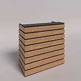 Рецепція з натурального дерева №10 у стилі LOFT, фото 3