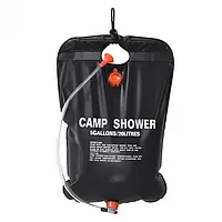 Кемпинговый портативный подвесной душ на 20 л, душ кемпинговый портативный подвесной