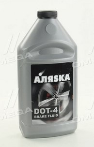 Гальмівна рідина DOT 4 Аляска (срібло) 750г