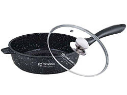 Сковорода гл. з кр. 3.3 л d = 28 см. Мармур EB-3322 ТМ EDENBERG