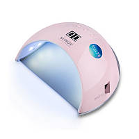 Лампа SUN 6 48 ВТ LED UV світлодіодна для манікюру і педикюру, рожева