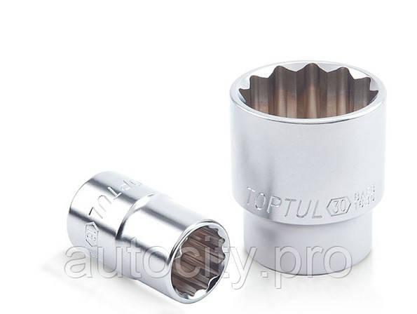 Головка 1/2" 20 мм 12-гранна BAEB1620 (в-во TOPTUL)