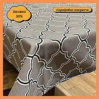 Скатерть-непроливайка для кухни Прямоугольная скатерть хб с акриловым покрытием Непромокаемые скатерти