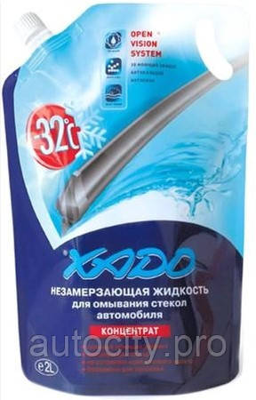 Омивач скла зимовий XADO -32 Лимон та лайм (концентрат) 2л