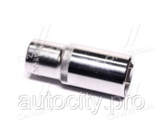 Головка торцева довга 1/2", М=24 мм, L=76 мм (YATO)