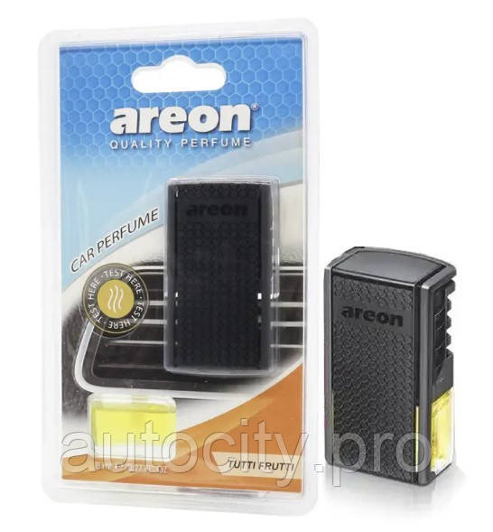 Ароматизатор Areon Car Tutti Frutti рідкий на дефлектор 8мл, фото 1