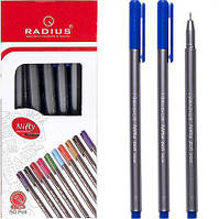 Від 50 шт. Ручка "Nifty Pen" RADIUS 50 штук, синя купити дешево в інтернет-магазині