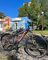 Велосипед Azimut Aqua 27,5"D рама 17 черно-красный