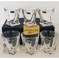 Стакани для віскі Quadro 340мл-6шт Bohemia 159138