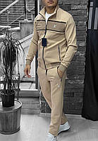 Louis Vuitton Lux бежевый мужской спортивный костюм стильный модный Луи Витон весна лето осень