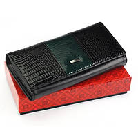 Жіночий гаманець з екошкіри Cavaldi PX24-1-DS Зелений -