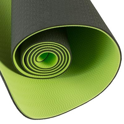 Килимок для фітнесу та йоги TPE (термопластичний еластомер) 183x61x0,6см 5415-2, фото 1