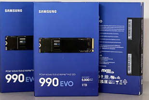 SSD Накопичувач Samsung 990EVO 1TB (MZ-V9E1TOBW)