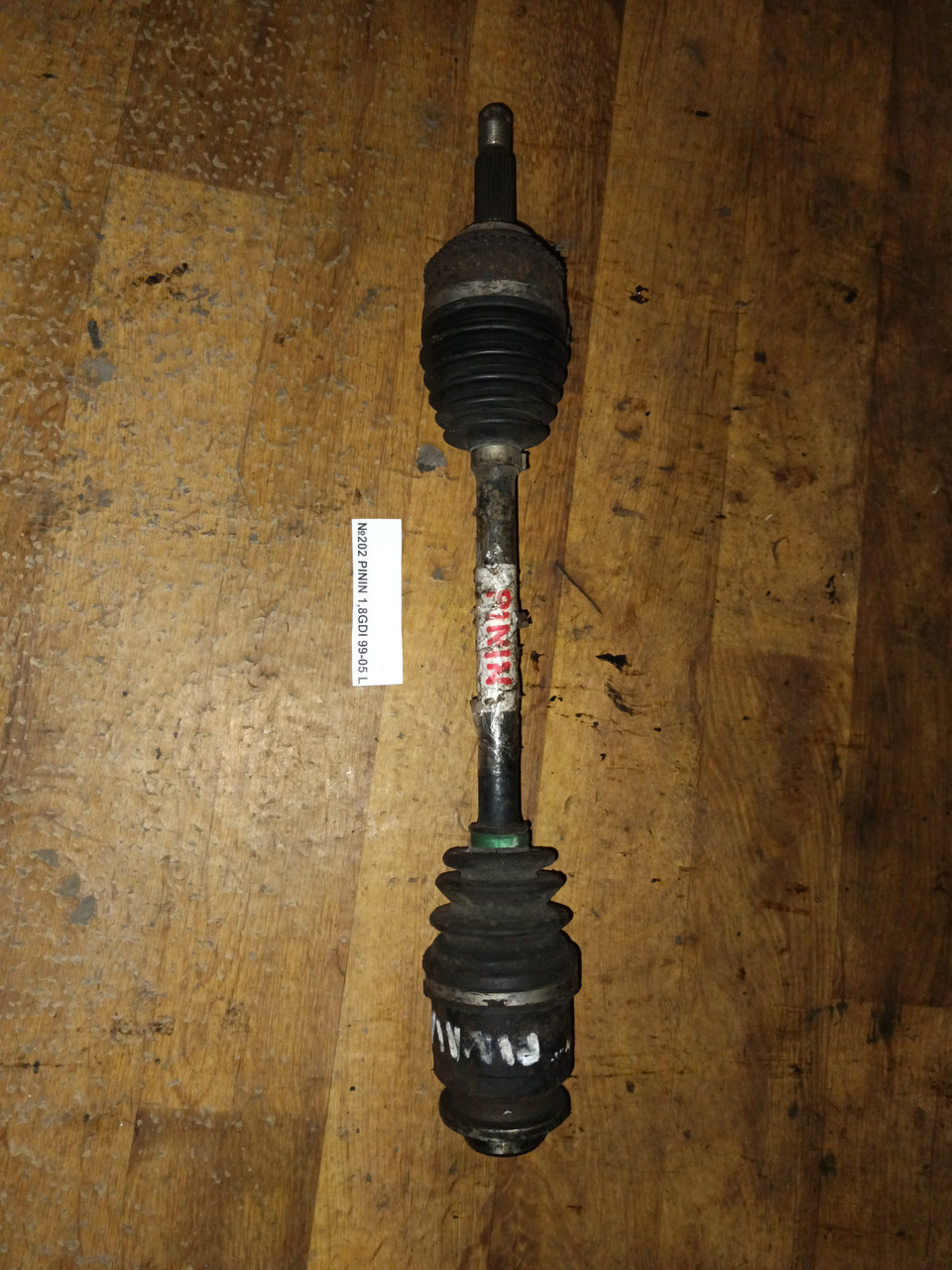 №202 Піввісь ліва для Mitsubishi PININ 1.8GDI 99-05
