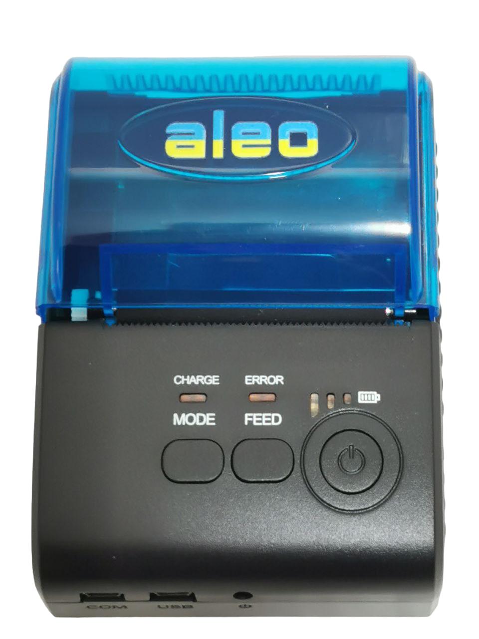 Чековий принтер портативний ALEO AL-5805LN Bluetooth+USB 58мм, без обрізу, на акумуляторі