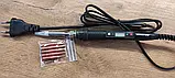Паяльник JCD 908S 80W з електронним регулюванням+мідні жала, фото 3