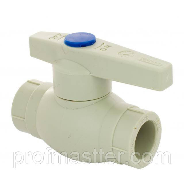 Кран PPR 40 латунна куля, фото 1