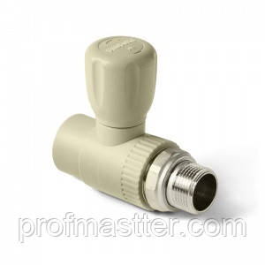 Кран PPR радіаторний прямий 25*3/4, фото 1