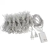 Гірлянда водоспад 320 LED 3m*2m Біла, фото 5